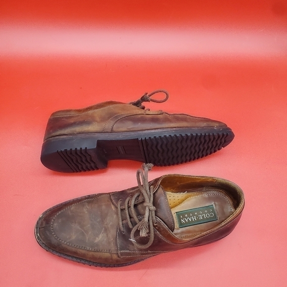 COLE HAAN Shoes Men’s 11 Brazil 6351 Brown Leather Oxfords Dress Shoes main image 11